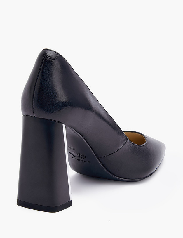 Черные кожаные женские туфли MASCOTTE 100-310711-0502 | ракурс 3