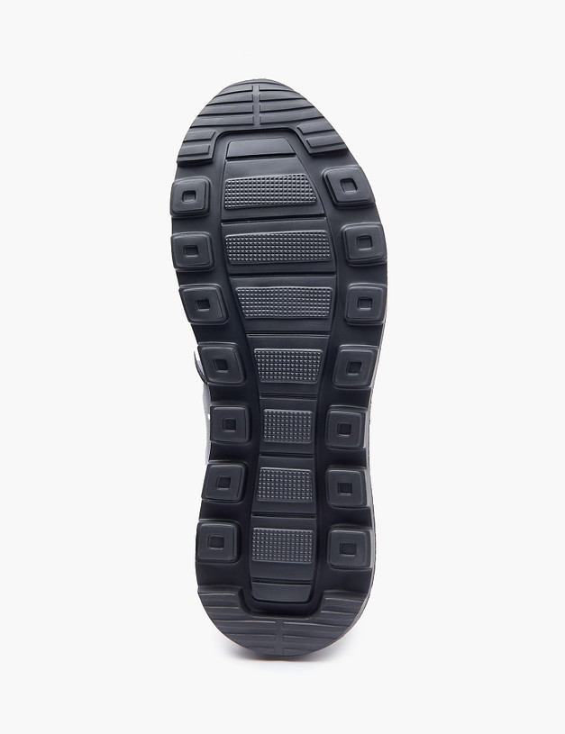 Черные мужские кроссовки из кожи MASCOTTE 128-125829-0102 | ракурс 5