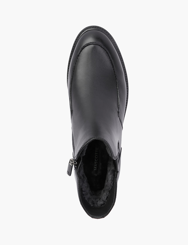 Черные мужские ботинки MASCOTTE 22-220835-0102 | ракурс 5
