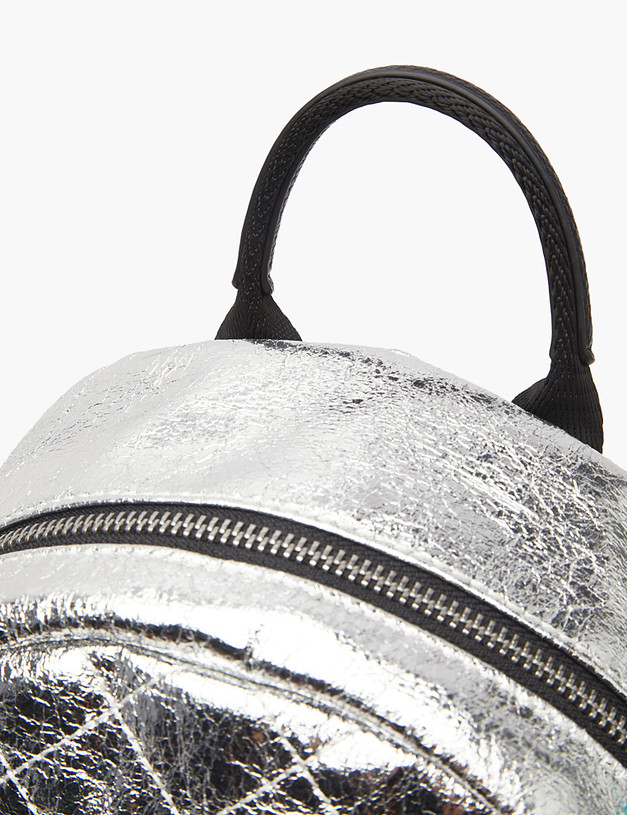 Серебристый женский рюкзак MASCOTTE 642-8134-16 | ракурс 7