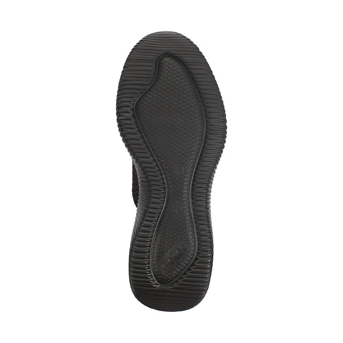 Черные мужские кроссовки из сетчатого текстиля Rieker