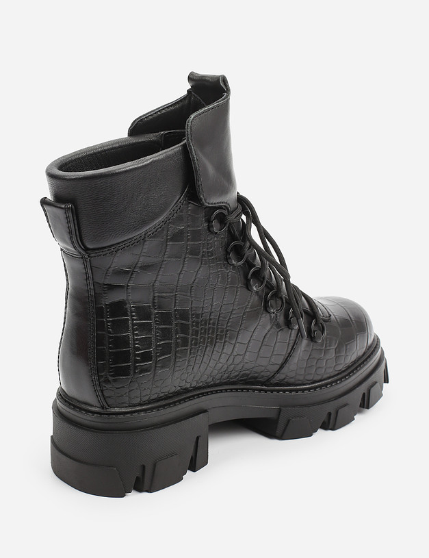 Черные женские ботинки MASCOTTE 21-120931-5127M | ракурс 4