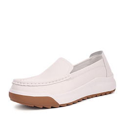 12-51WA-002V Мокасины женские кож.спилок/б.п. бел, Marisetta