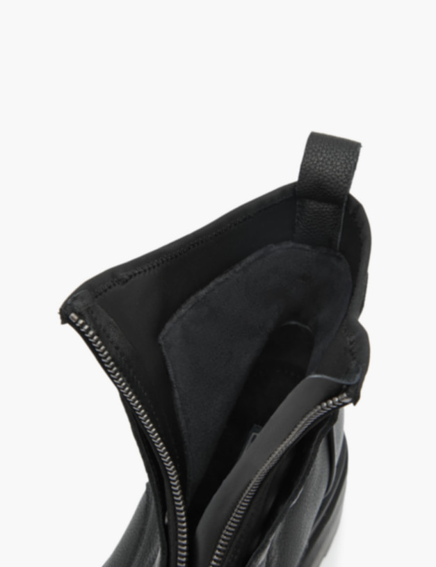 Черные женские ботинки MASCOTTE 22-3200221-8116M | ракурс 6