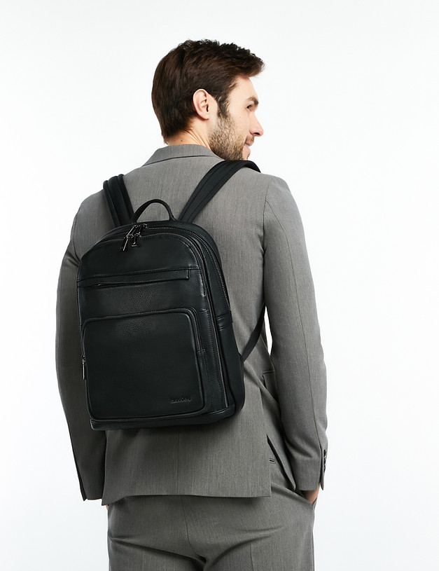 Черный мужской рюкзак MASCOTTE 622-2139-102 | ракурс 1