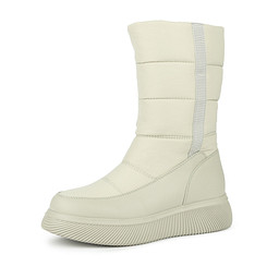 75-52WB-004TW Полусапоги для активного отдыха женские текстиль-и.кожа/и.мех беж, INSTREET