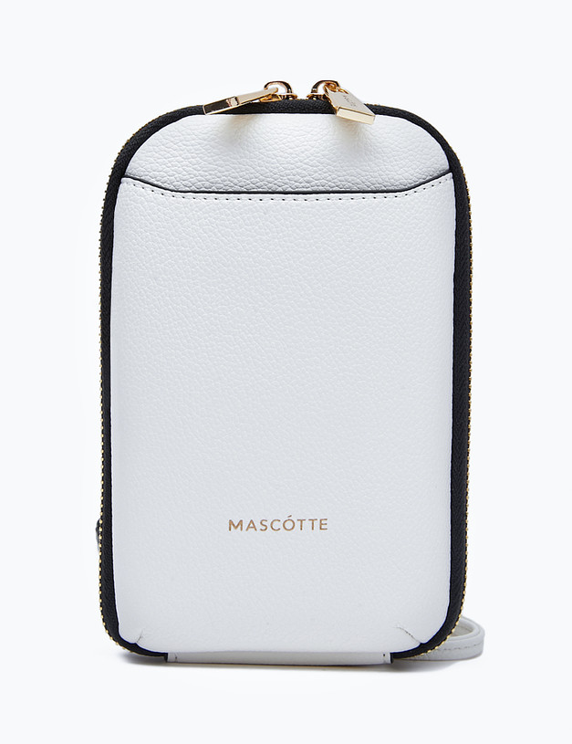 Белая женская сумка MASCOTTE 610-3101-611 | ракурс 2