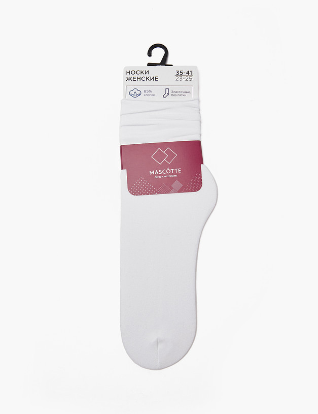 Белые женские носки MASCOTTE 764-3215-2601 | ракурс 2