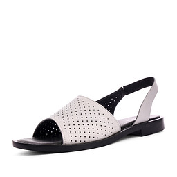 40-11WA-173VS Туфли летние женские кож.спилок/и.кожа бел, Zenden