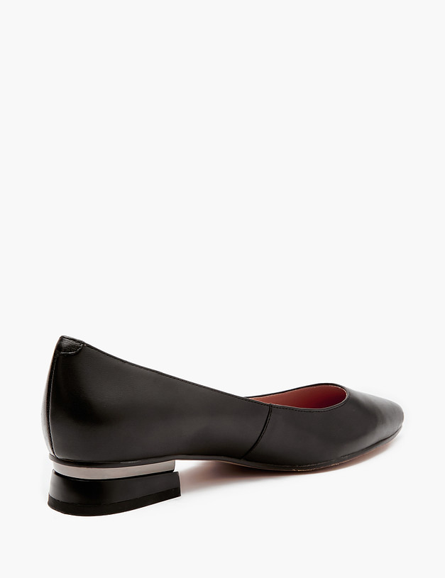 Черные кожаные женские туфли MASCOTTE 126-411911-3501M | ракурс 3
