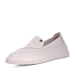 40-41WA-161VK Туфли женские кож.спилок/нат.кожа бел, Marisetta