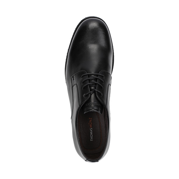 Черные кожаные мужские туфли "Томас Мюнц"