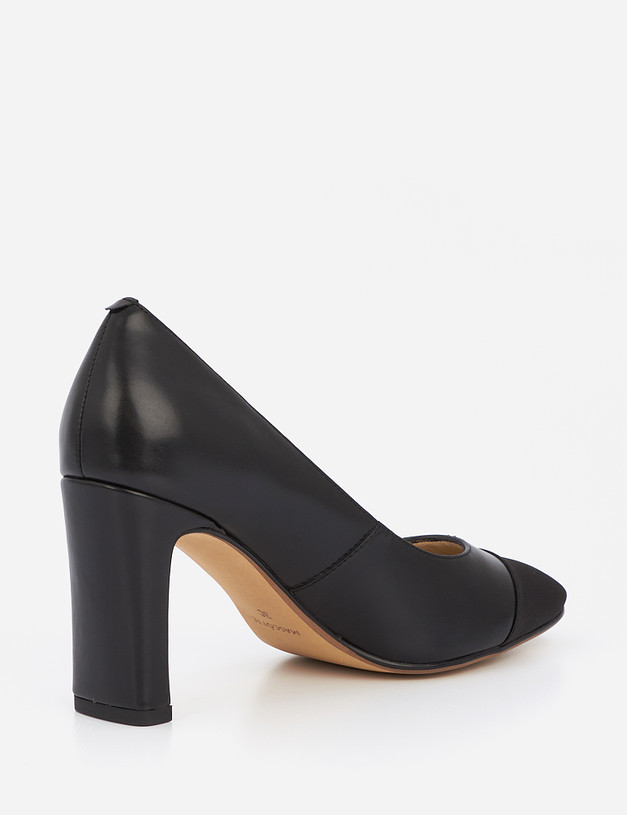 Черные кожаные женские туфли MASCOTTE 21-122511-0102 | ракурс 4