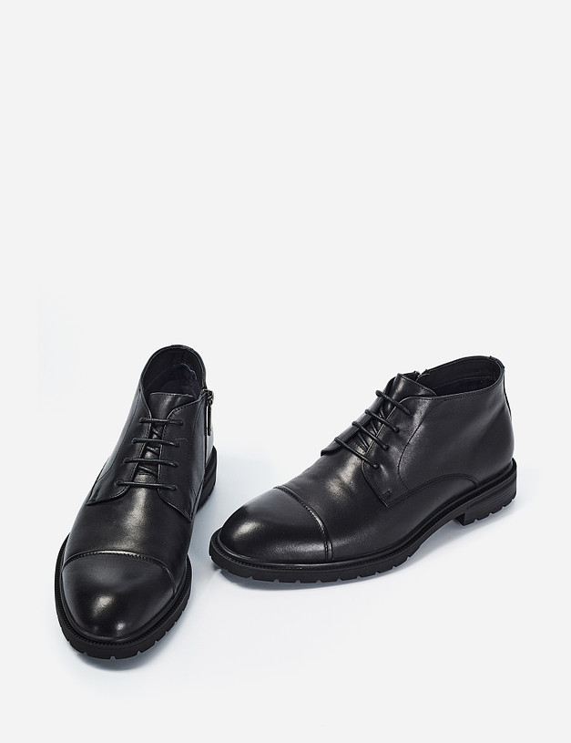 Черные мужские ботинки MASCOTTE 128-122323-0102 | ракурс 8