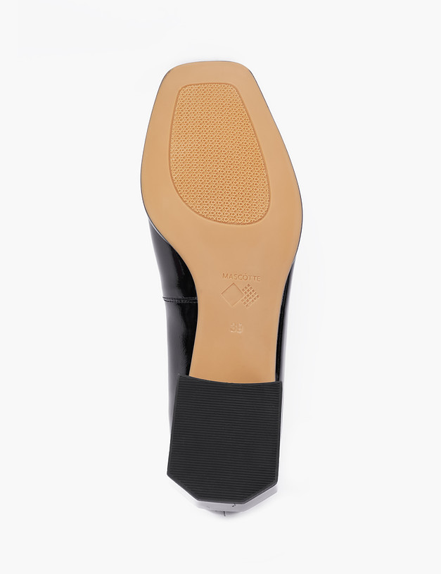 Черные лаковые женские туфли MASCOTTE 21-211911-0702 | ракурс 5