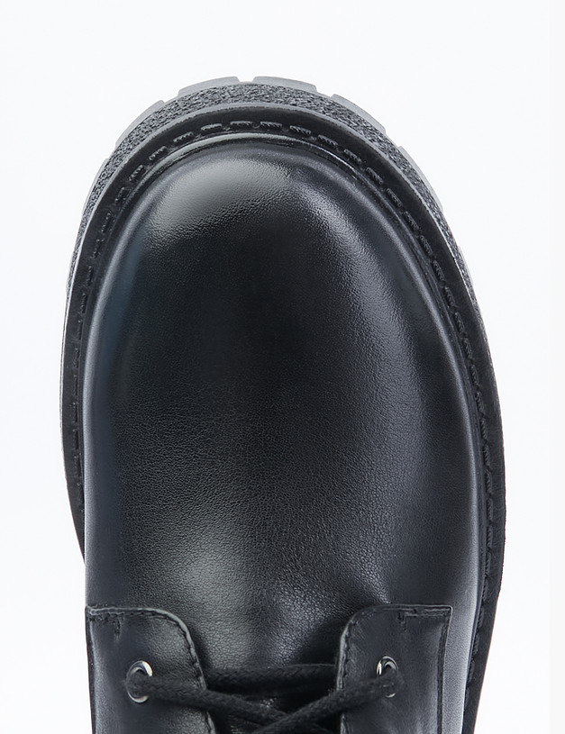 Черные женские ботинки с мехом MASCOTTE 102-220331-0102 | ракурс 6
