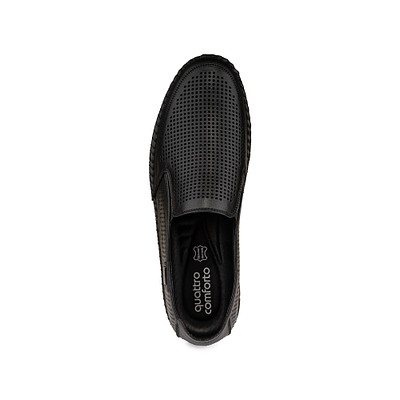 Туфли мужские QUATTROCOMFORTO 98-31MV-970VK, цвет черный, размер 39 - фото 4