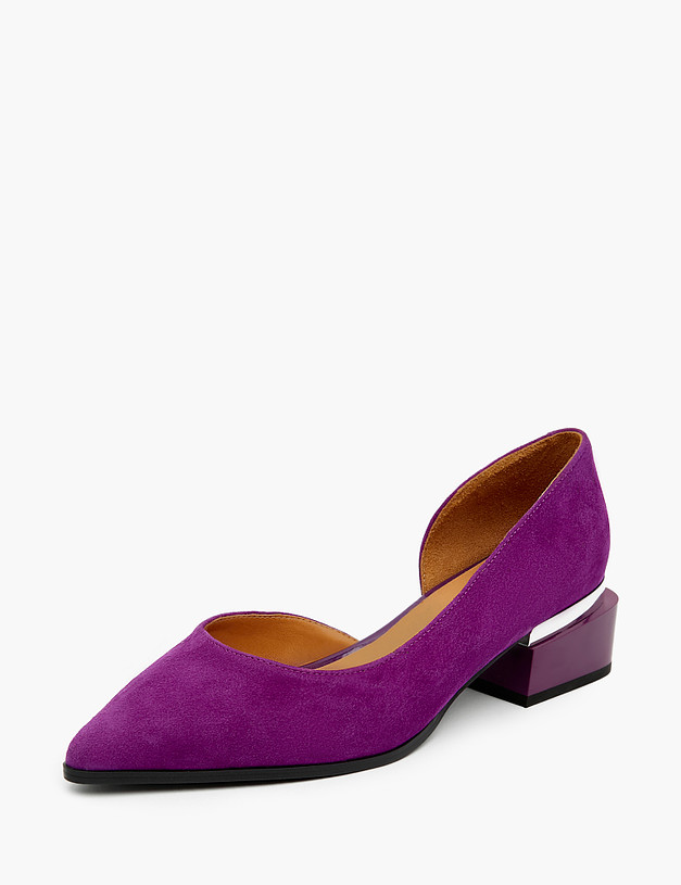 Фиолетовые женские туфли MASCOTTE 126-212611-0607 | ракурс 2