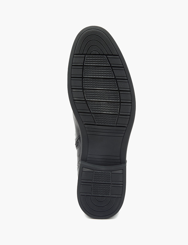 Черные мужские ботинки из кожи MASCOTTE 175-321222-0102 | ракурс 5