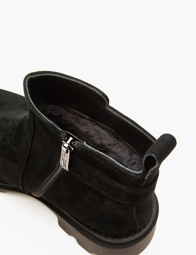 Черные женские зимние ботинки MASCOTTE 233-3202235-3605M | ракурс 6