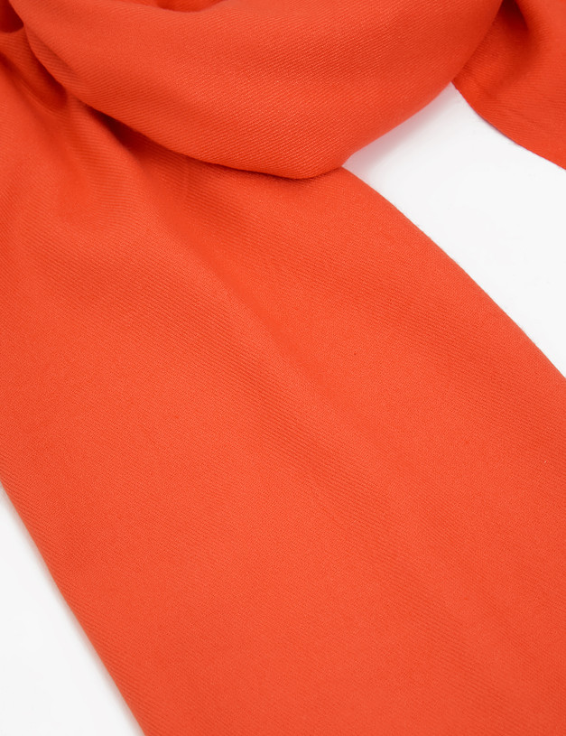 Оранжевый женский шарф MASCOTTE 766-3228-2413 | ракурс 3