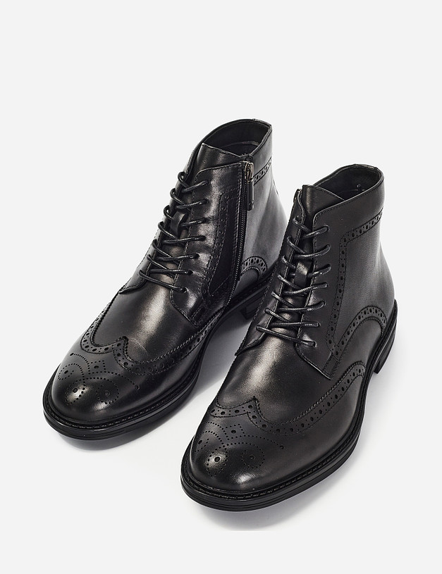 Черные мужские ботинки MASCOTTE 22-1234624-3128M | ракурс 8