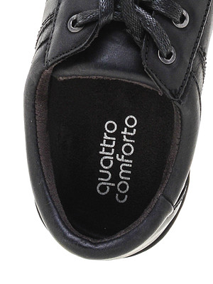 Кеды quattrocomforto 296-82MV-006NT, цвет черный, размер 39 - фото 7