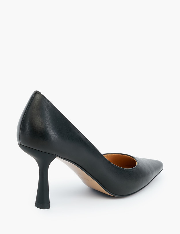 Черные кожаные женские туфли MASCOTTE 172-210111-3501M | ракурс 3