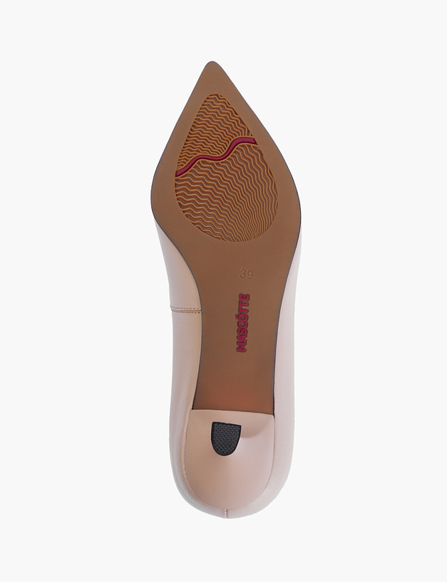 Бежевые женские туфли MASCOTTE 21-213011-3509M | ракурс 5