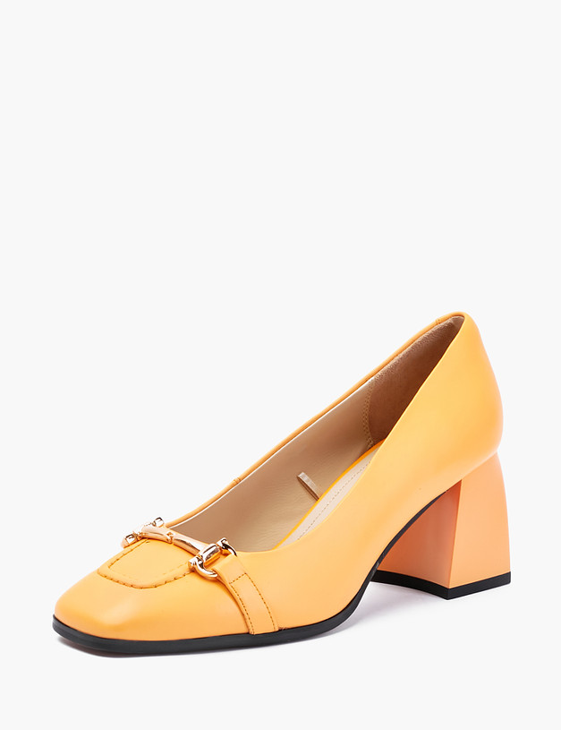Оранжевые женские туфли MASCOTTE 233-210411-0513 | ракурс 3