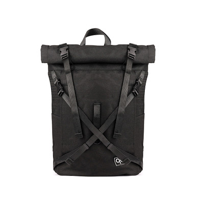 Рюкзак унисекс QUATTROCOMFORTO 17-41BMC-007, цвет черный, размер ONE SIZE