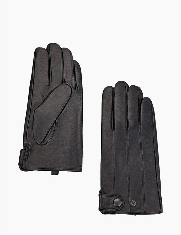 Черные мужские перчатки MASCOTTE 709-1208-102 | ракурс 1