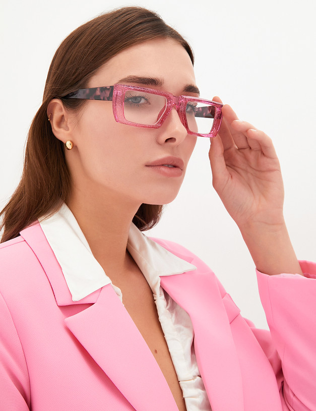 Розовые женские очки MASCOTTE 753-4122-7706 | ракурс 1