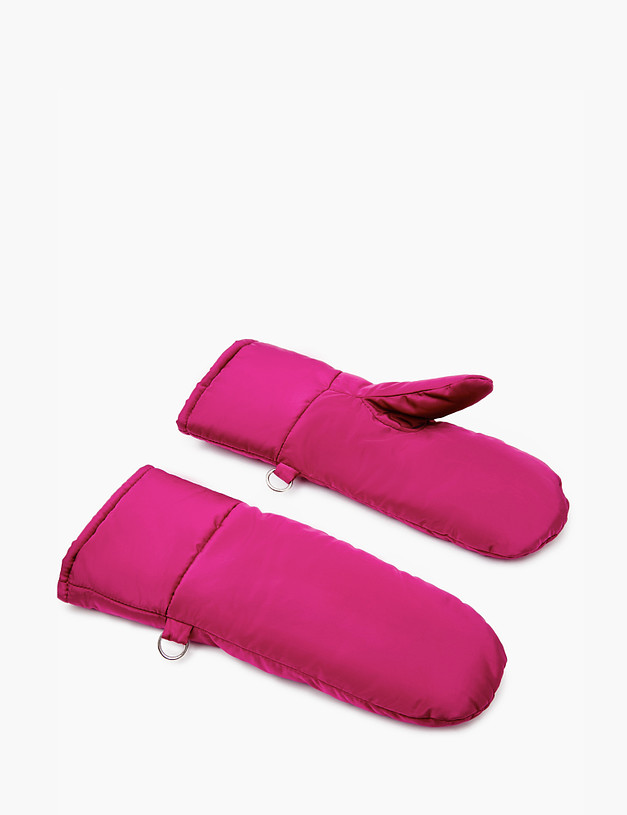 Розовые женские варежки MASCOTTE 717-2218-2407 | ракурс 3
