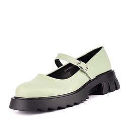 199-41WB-014SS Туфли женские и.кожа/и.кожа зелен, INSTREET
