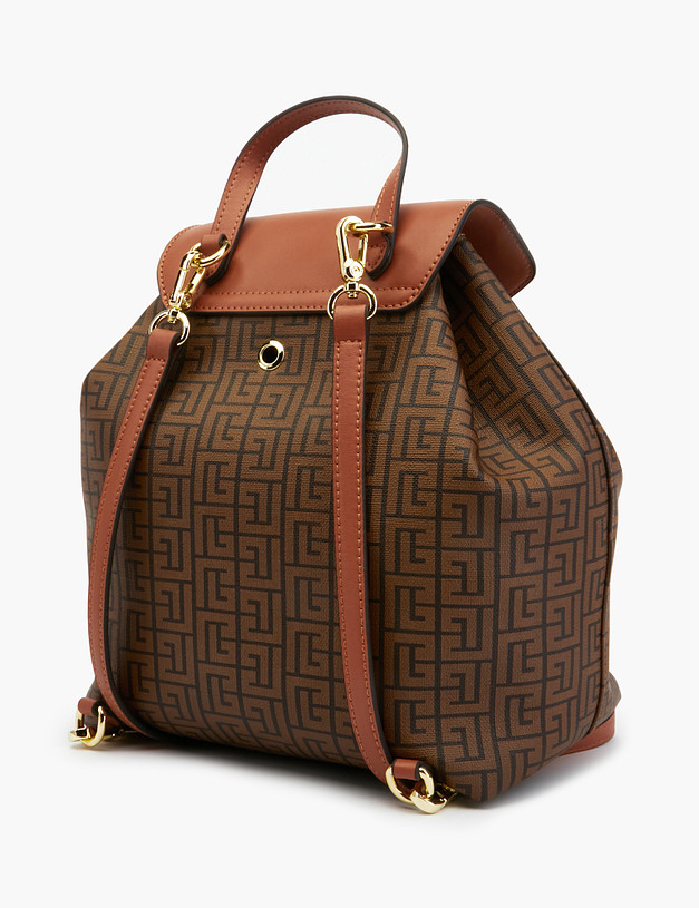 Коричневый женский рюкзак MASCOTTE 602-2101-609 | ракурс 3