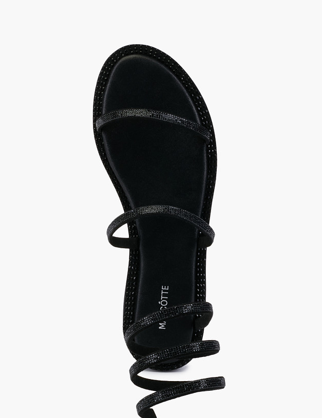 Черные женские сандалии MASCOTTE 51-214424-2802 | ракурс 4
