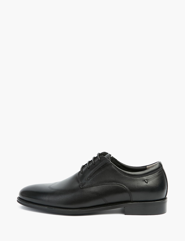 Черные мужские ботинки дерби MASCOTTE 128-210712-0102 | ракурс 1