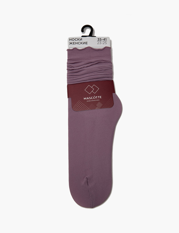 Сиреневые женские носки MASCOTTE 999-4101-2407 | ракурс 1