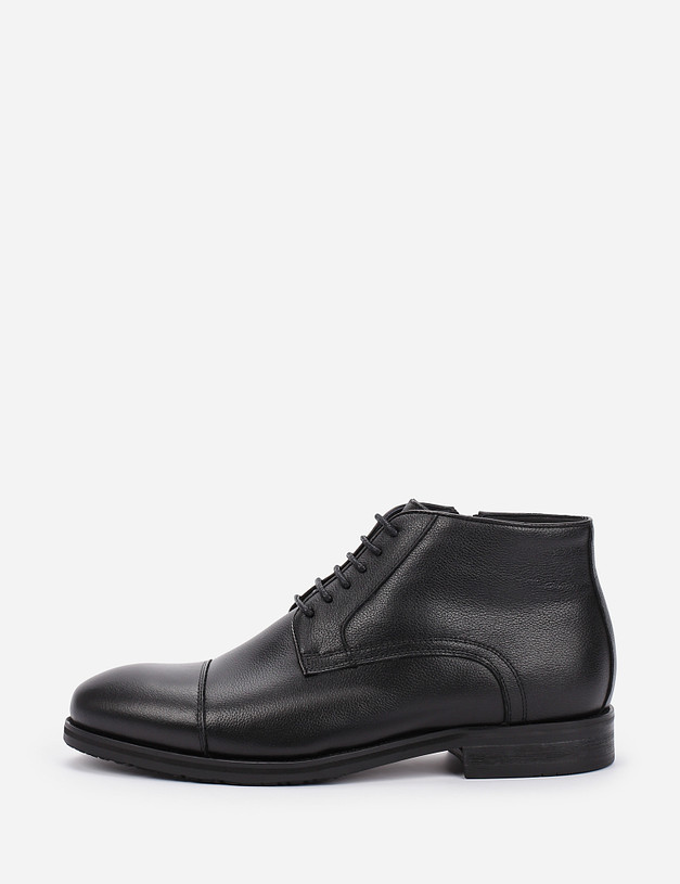 Черные мужские ботинки MASCOTTE 128-124421-0102 | ракурс 1