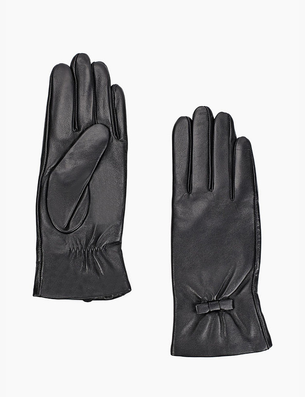 Черные женские перчатки MASCOTTE 709-1223-102 | ракурс 1