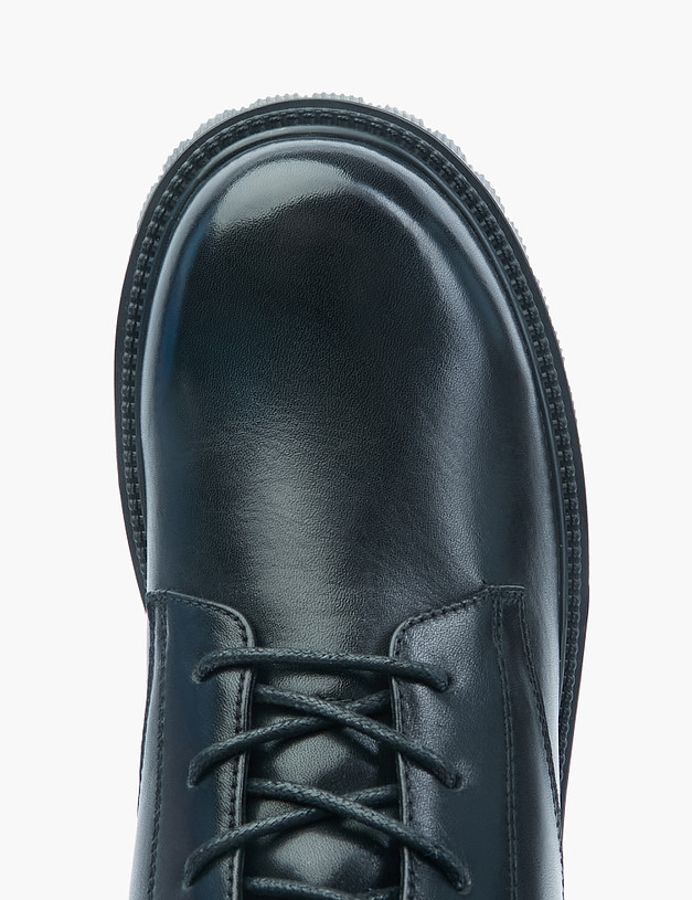 Черные женские ботинки с пряжкой MASCOTTE 58-225332-0102 | ракурс 4