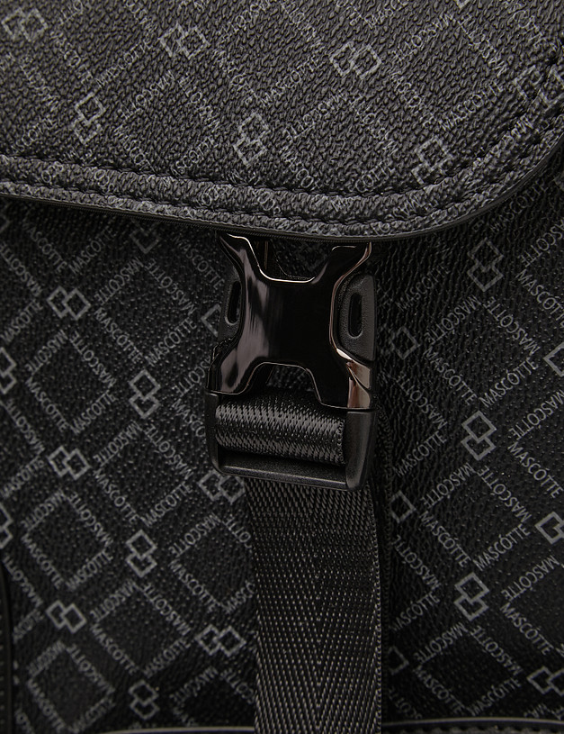 Черный мужской рюкзак MASCOTTE 602-4102-602 | ракурс 6