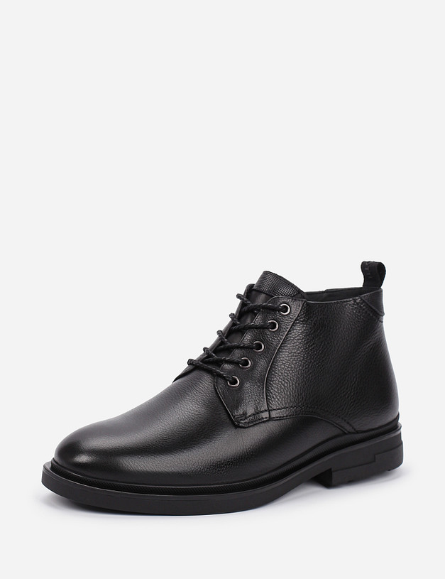 Черные мужские ботинки MASCOTTE 58-124434-0102 | ракурс 2