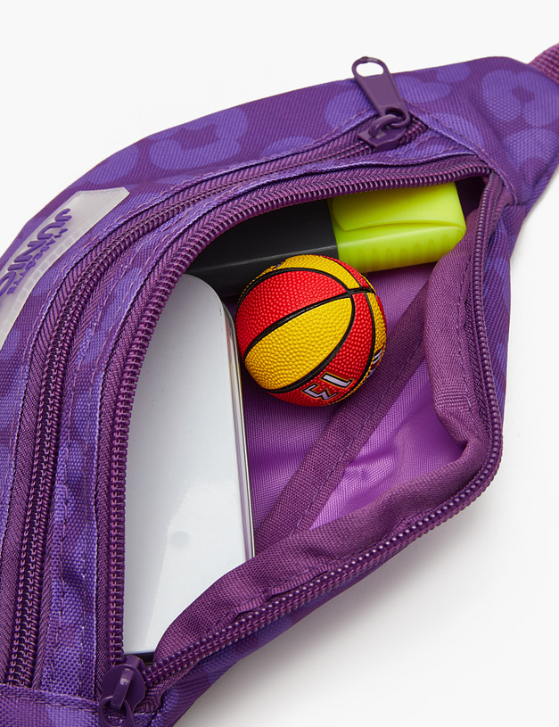 Фиолетовая детская поясная сумка MASCOTTE 877-4107-7317 | ракурс 5