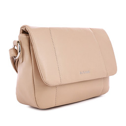 CS-41BWC-024 Сумка женская и.кожа/текстиль беж, S, INSTREET