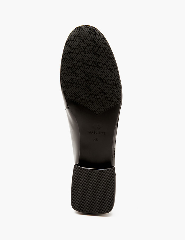 Черные лакированные женские туфли MASCOTTE 175-4127511-3701M | ракурс 7