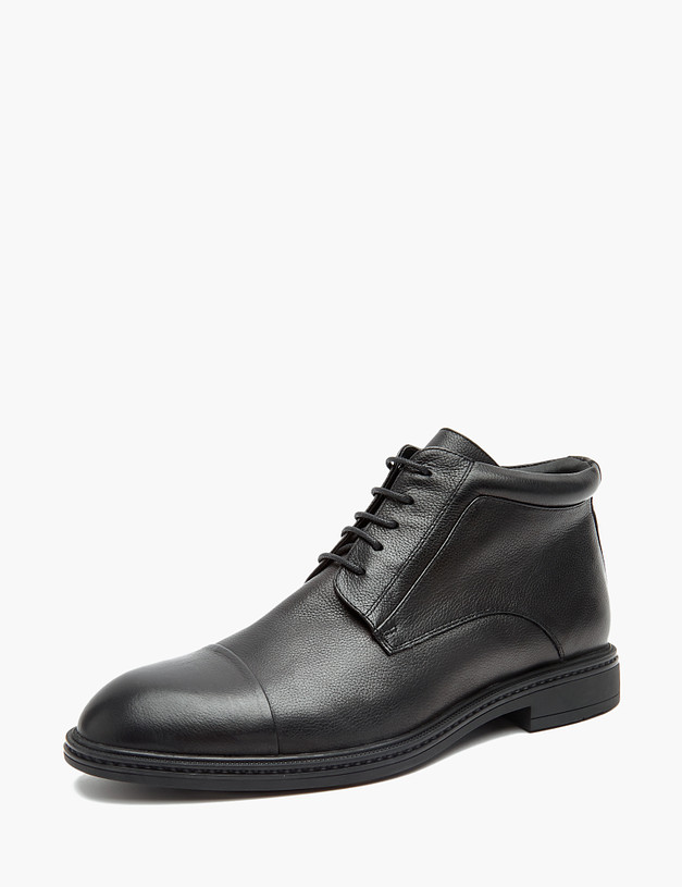 Черные мужские ботинки MASCOTTE 128-324523-0102 | ракурс 2
