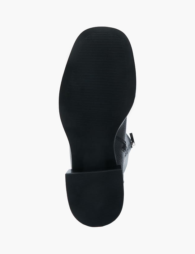 Черные женские сапоги на низком каблуке MASCOTTE 126-2261023-0102 | ракурс 5