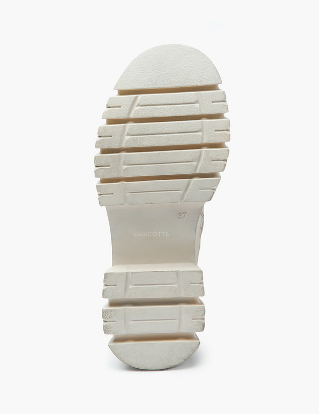 Белые женские ботинки MASCOTTE 102-220231-0101 | ракурс 5